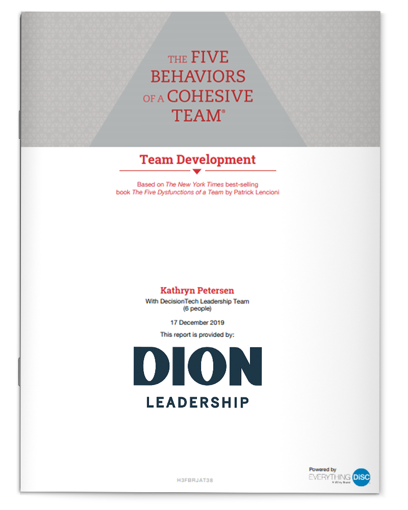 Dion Leadership-Management Profile-Everything DiSC
