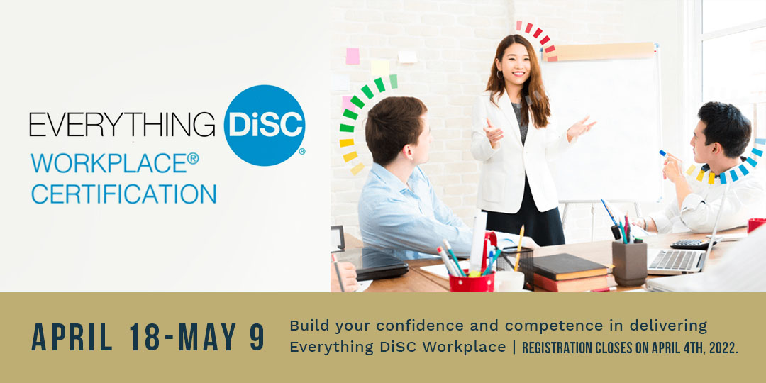 Dion Leadership-Everything DiSC Workplace Certification-April-2022