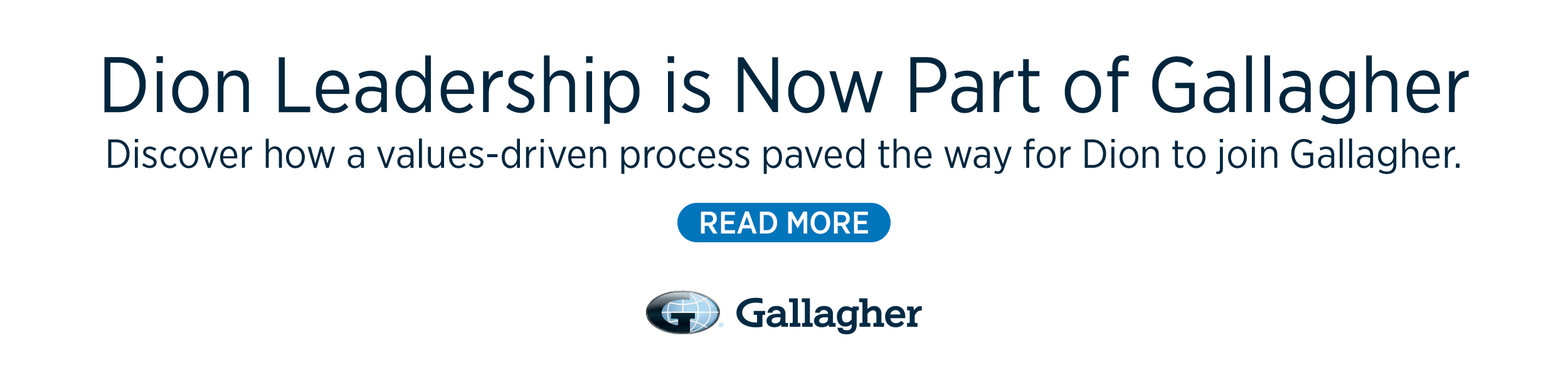 Dion is now a Gallagher Company-Mobile Banner